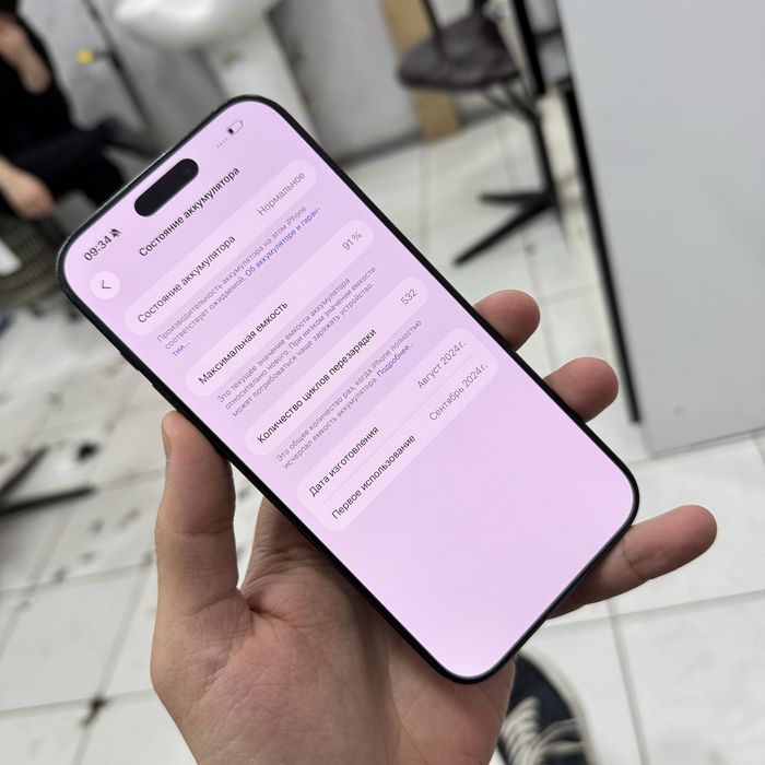 iPhone 16Max Black 512gb 91%Radnoy dual Sim !!