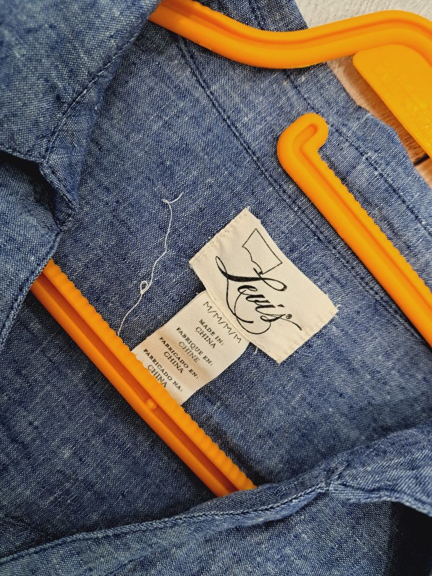 Levi's риза памук и лен р-р М