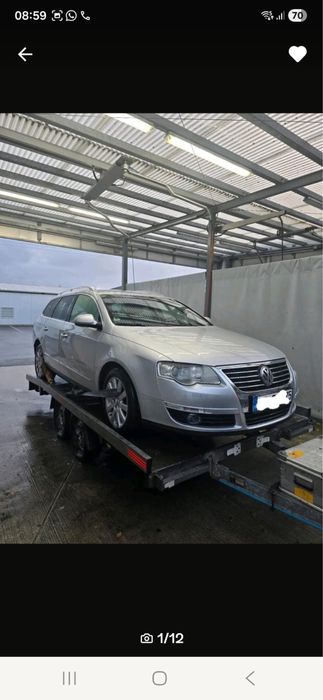 Fata completa bot complet vw Passat B6 LA7W gri metalizat