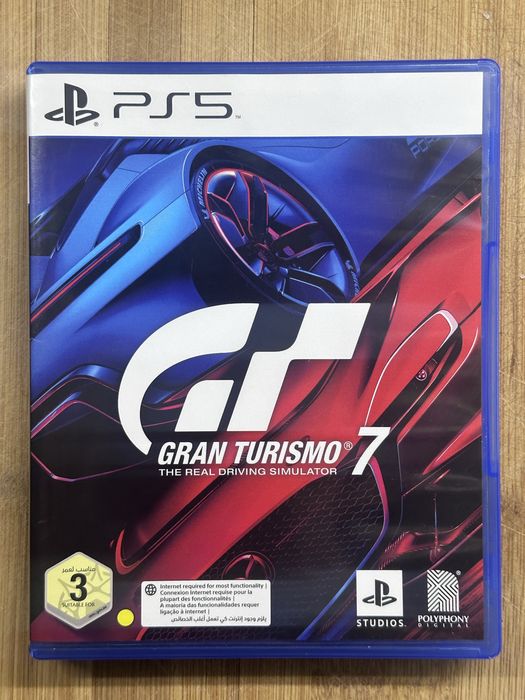 Диск Gran Turismo 7. Версия PS5