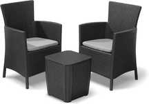 Set mobilier terasa/balcon Allibert Iowa 3 piese