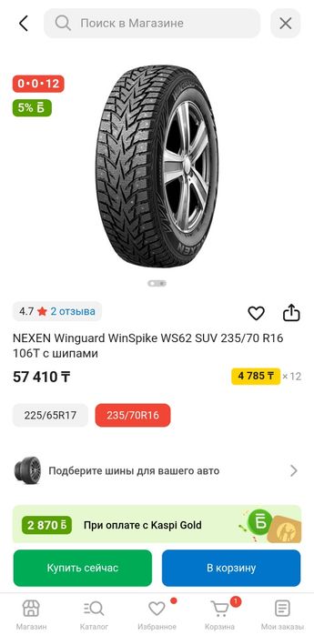 Зимние шины nexen