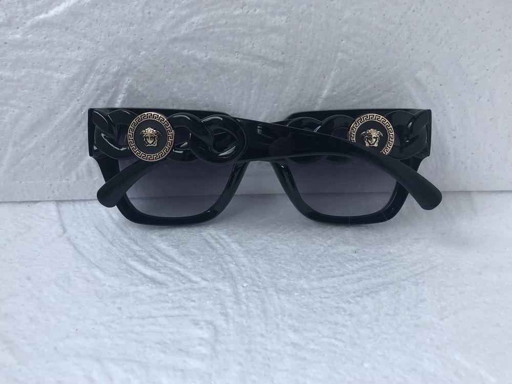 Versace Дамски слънчеви очила котка 3 цвята черни розови червени