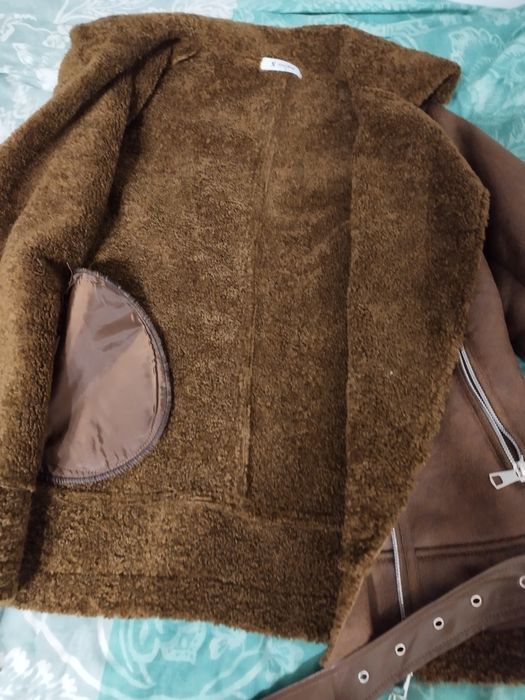 Ново кафяво дамско яке