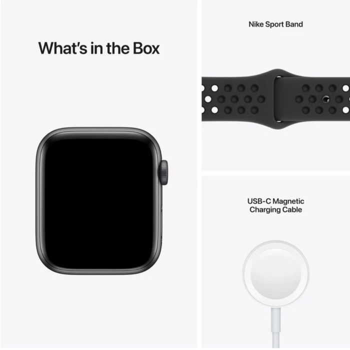 Apple Watch SE Nike (1st Gen) – 40mm GPS + подарък 7 кайшки