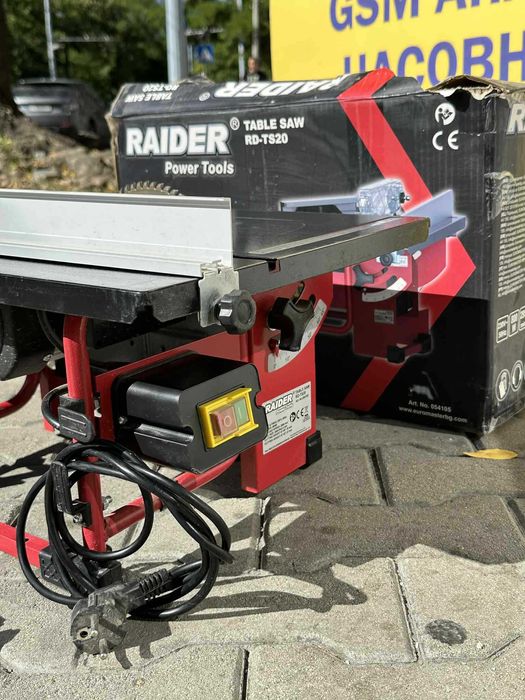 Циркуляр с плот RAIDER RD-TS20 / Гаранция