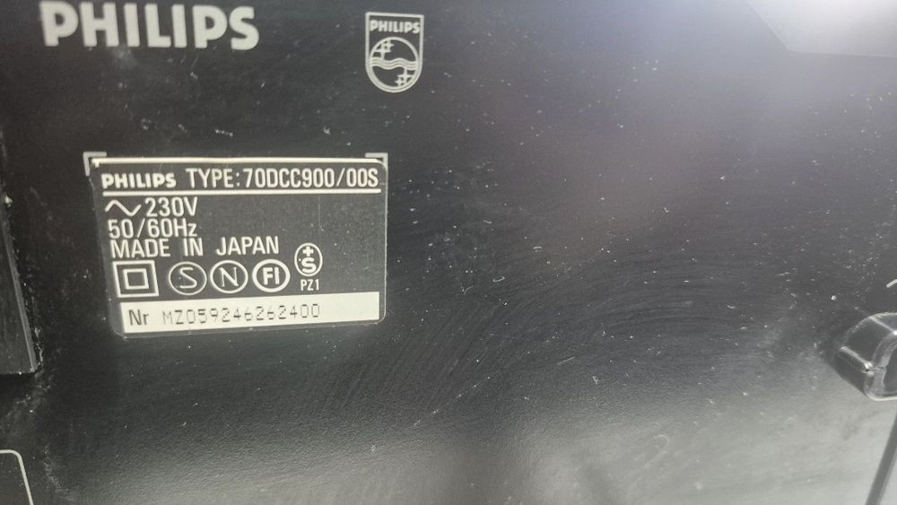 DCC Philips 900 si cd player Philips 940