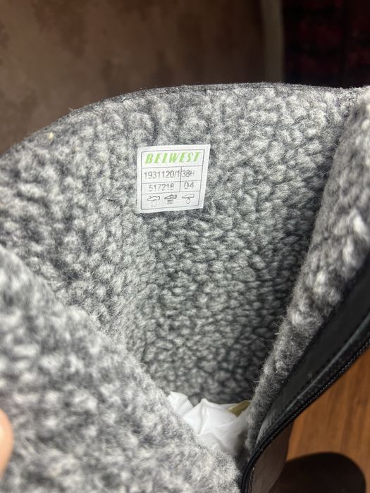 Сапоги зимние натуралка