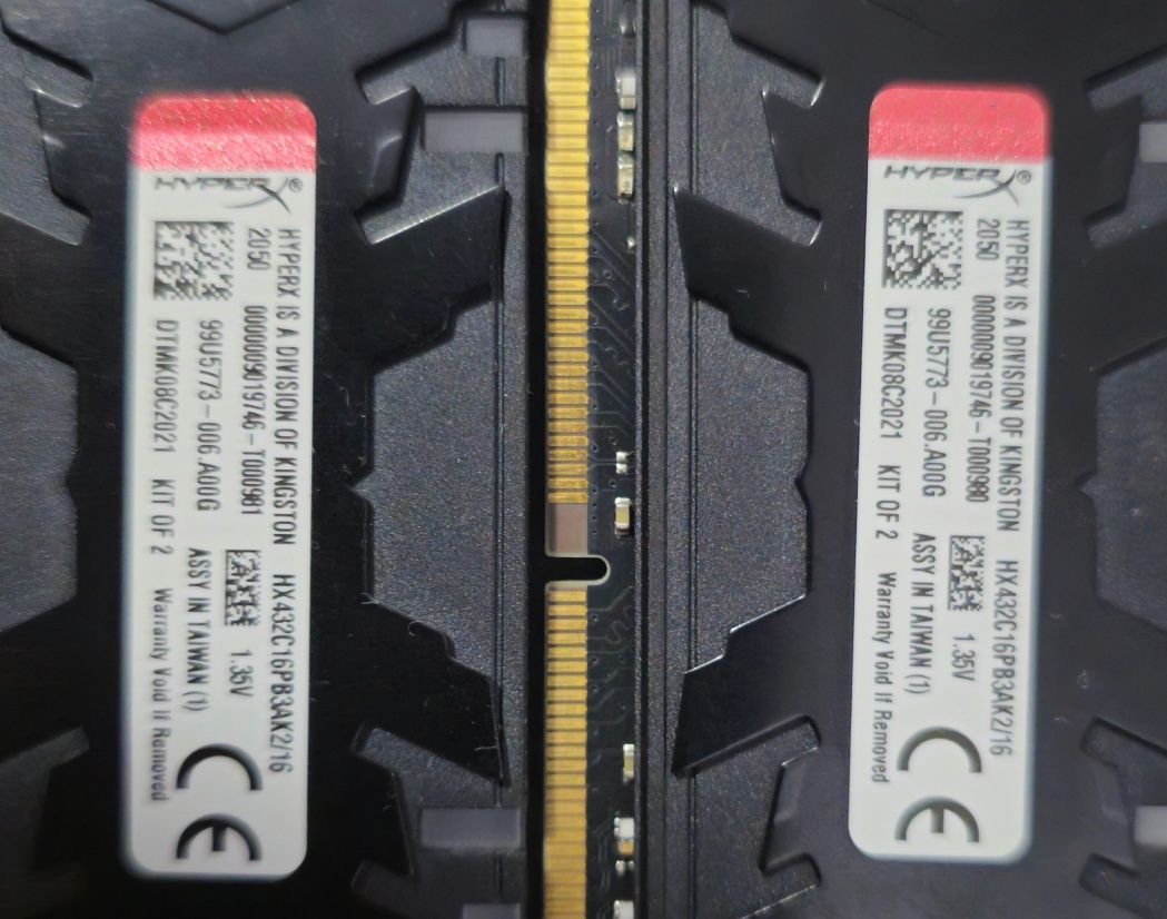 Ram 16gb 2x8gb 3200Mhz DDR4