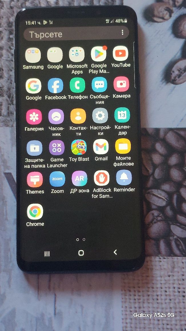 S9 plus с калъф от Франция