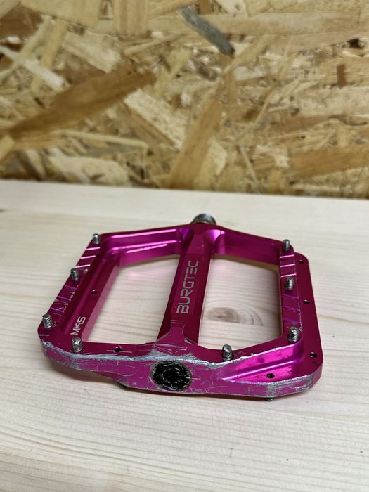 Vand Pedale Burgtec Penthouse Flat MK5 Toxic Barbie­ Steel