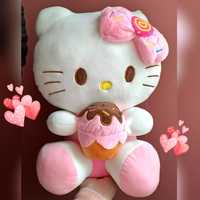 Plus mare hello kitty squishmallow păpușă pluș roz hello kitty