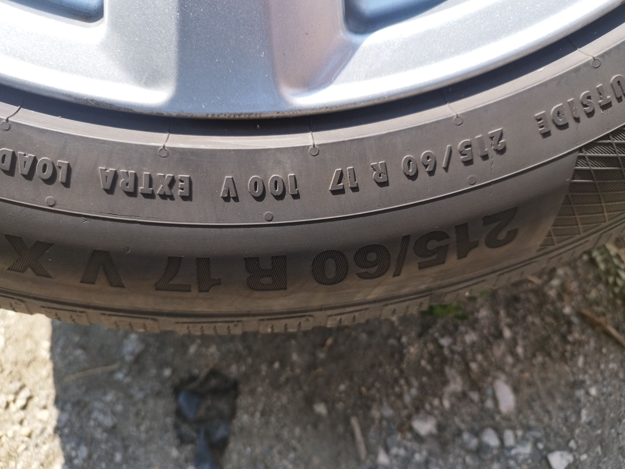 215/60/17" wv ,audi,shkoda Джанти с гуми