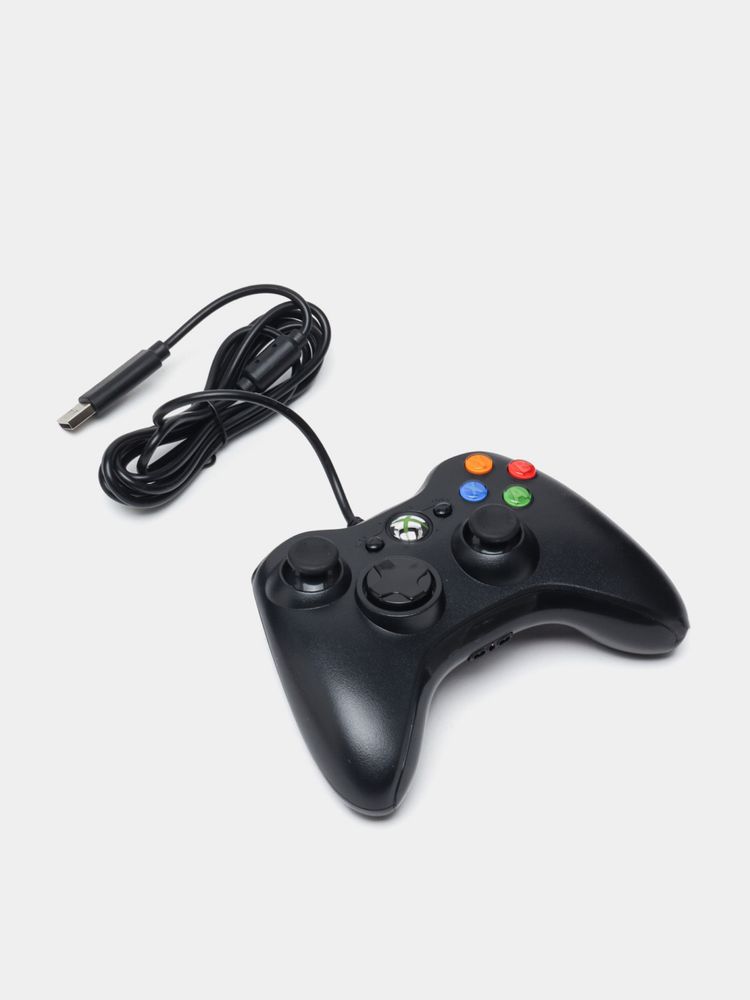 Xbox 360 джойстик проводной и на Windows