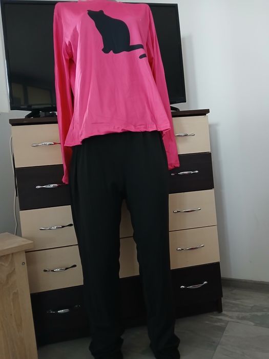 Set damă pantaloni și bluza XL
