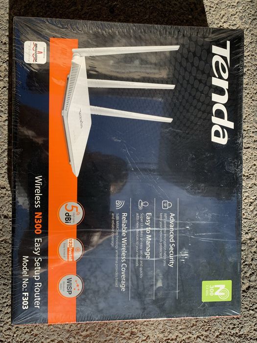 Router whireless Tenda F303 sigilat in tipla
