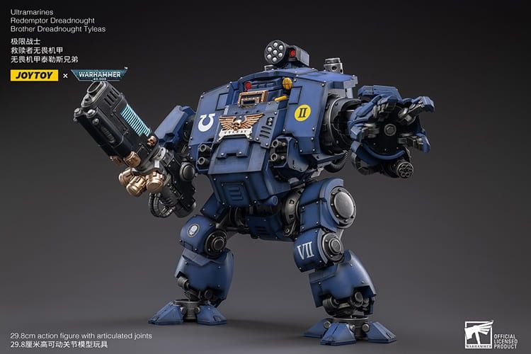 JoyToy Warhammer 40K Ultramarines Redemptor Dreadnought Tyleas