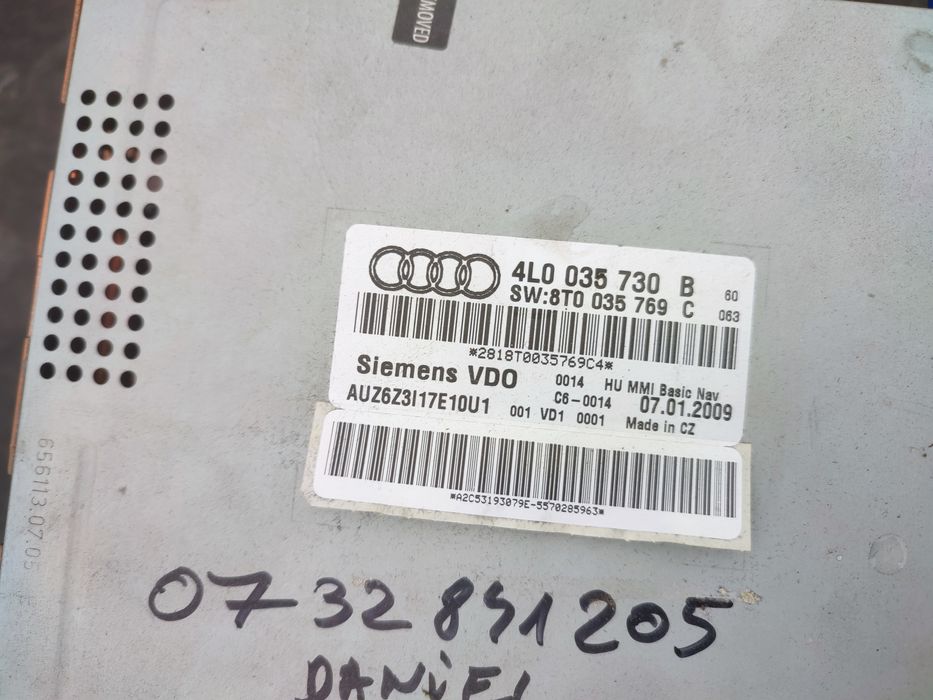 Media player complet Audi A4 B8