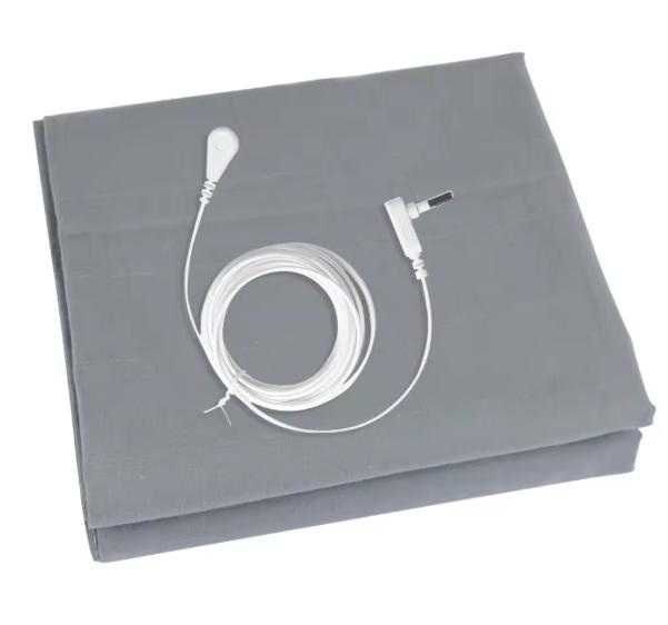 Заземяваща Aнтистатична Надматрачна Подложка Легло 10% Сребърни Нишки