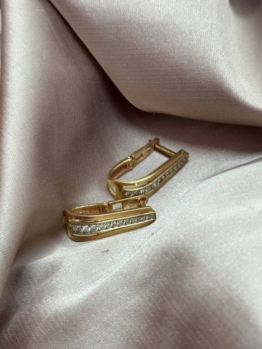 Золотые Серьги | Ortalyq