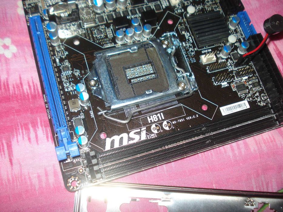 placa baza calculator mini itx msi h81i soket 1150 usb 3.0 hdmi optic