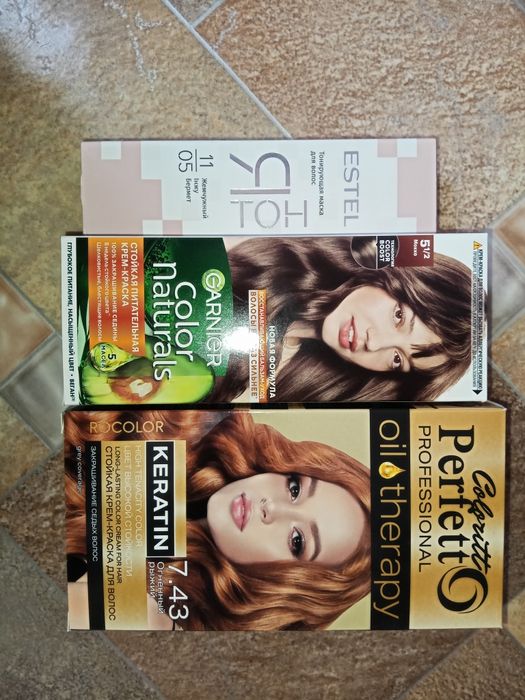 краски для волос