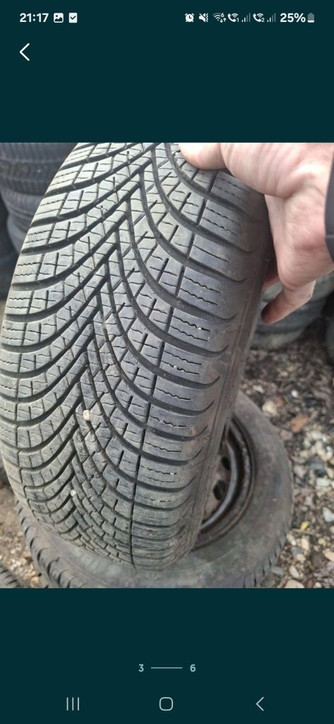 Vand 2 anvelope 185 60 14 m+s iarna ca noi dot 2023