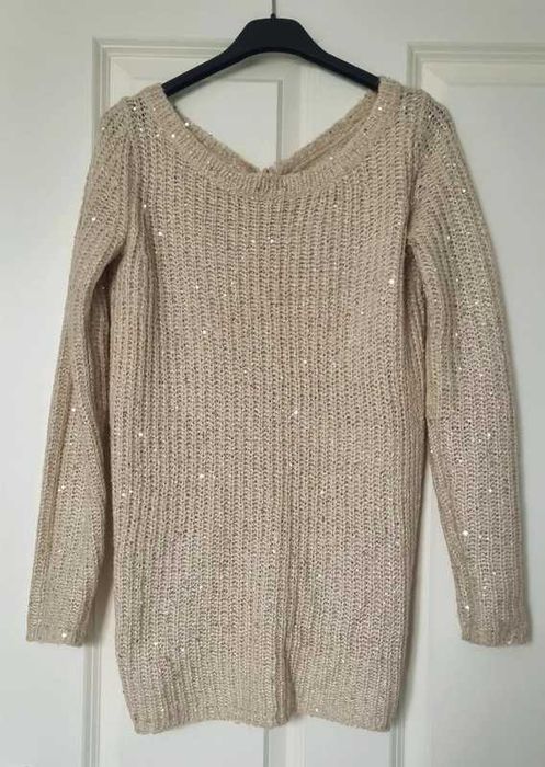 Pulover Guess stil corset stralucitor