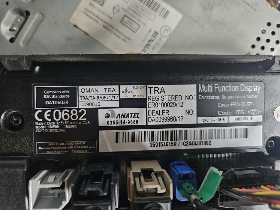 Kit navigatie R-link Renault Laguna 3