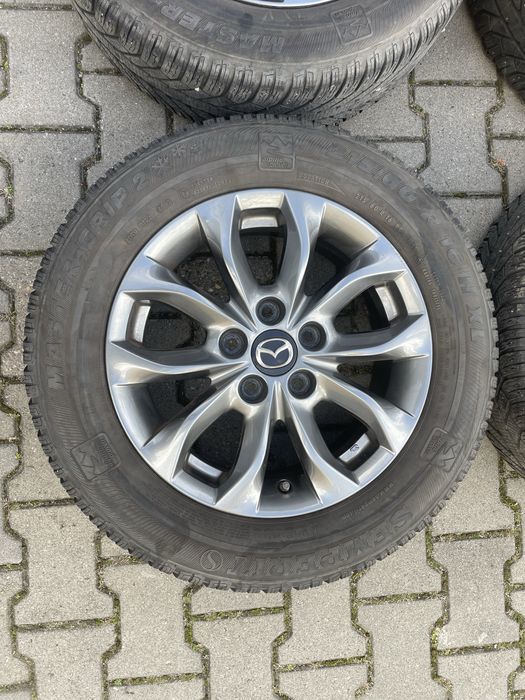 Jante originale Mazda CX-3, 5x114.3 + anvelope iarna 215/60R16