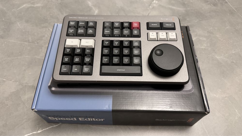 Tastatura editare Davinci Resolve