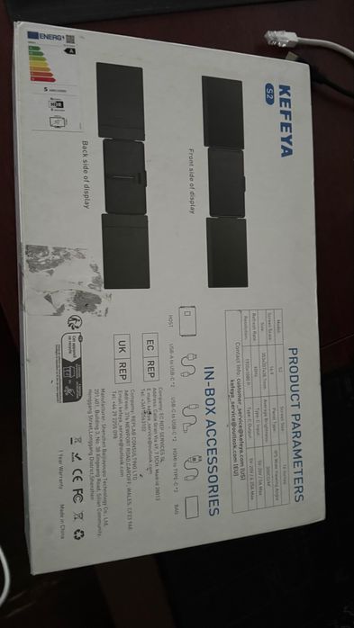 monitor extern Triple Screen S2