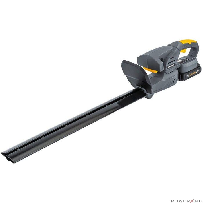 Foarfeca pentru gard viu cu acumulator, 2Ah, x2 baterii, 15mm, lungime