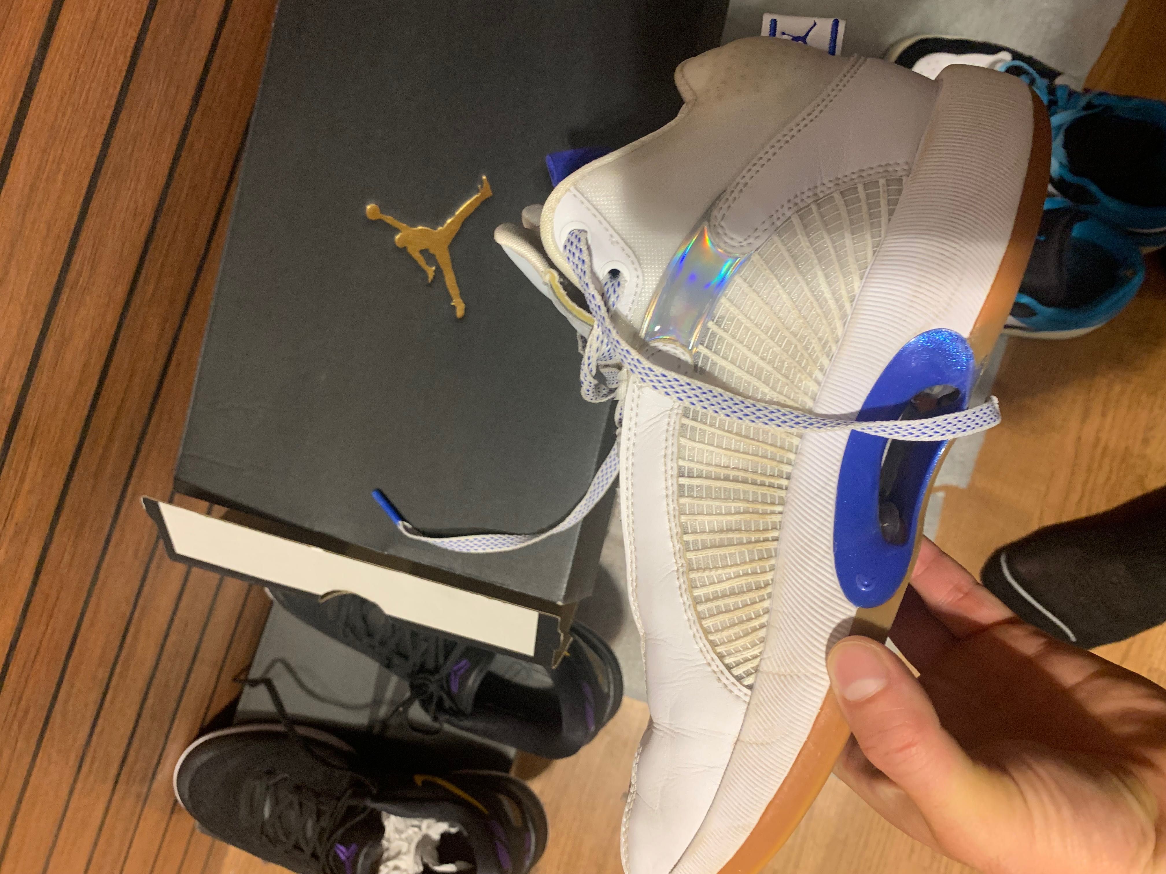 Nike Jordan 35 White and Blue
