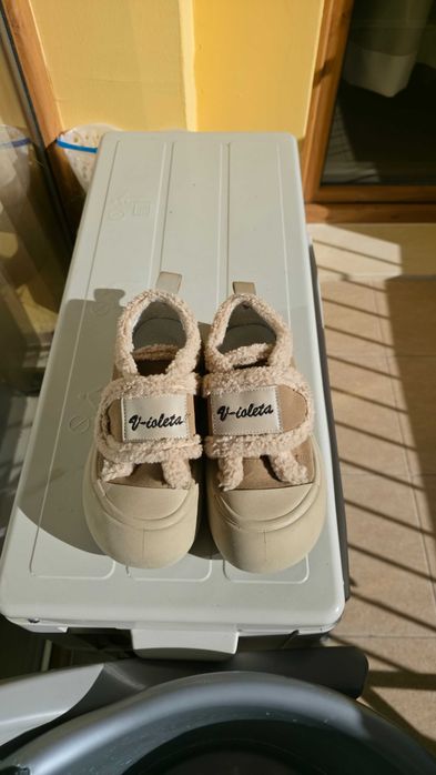 Ботуши от естествен велур 36р