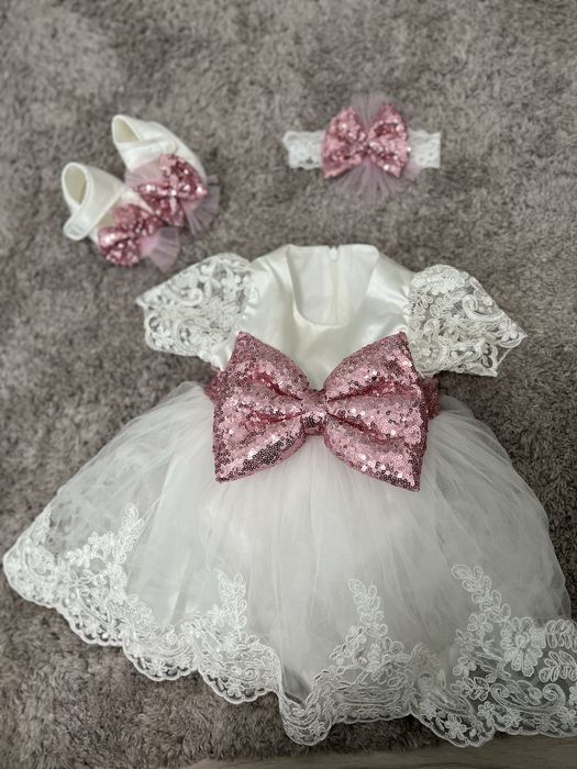 Rochie de botez\sedinta foto bebe