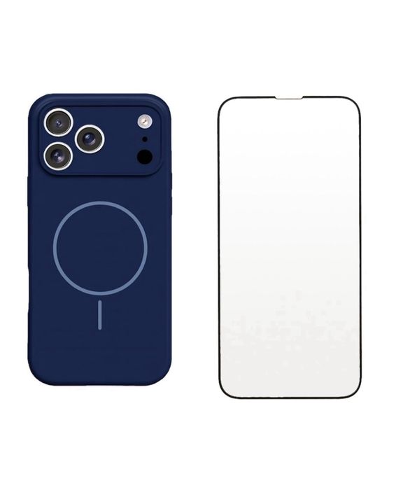 Husa Magsafe Softin+Folie Sticla Trend Iphone 17/17 PRO/17 PRO MAX/AIR