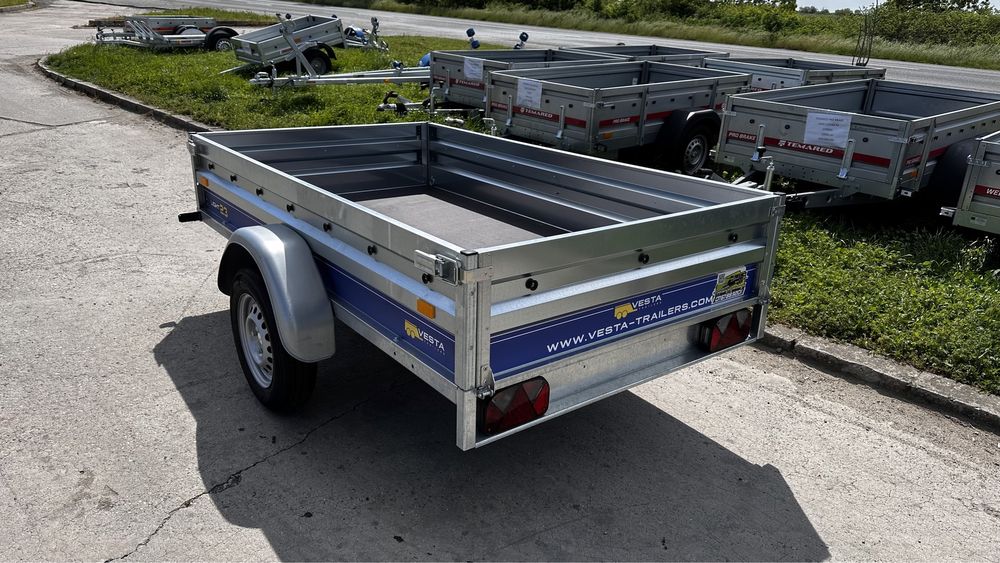Remorca auto Vesta 230x131x38cm 750kg rabatabila cat B