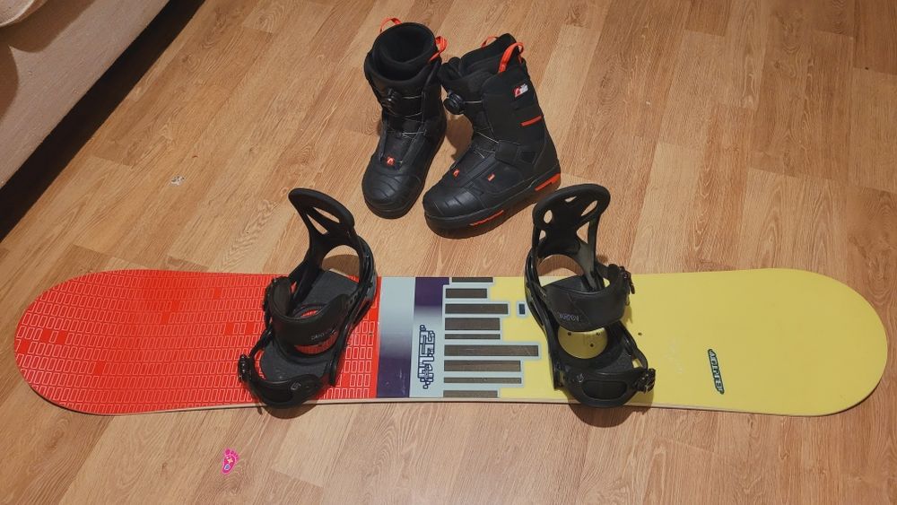 Placa snowboard Burton 152 + legaturi Burton + boots HEAD BOA 41/26 cm