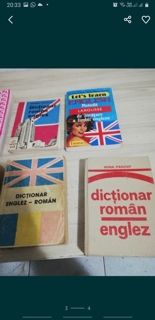 Dictionare Romana - Engleza