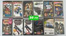 PSP /  Playstation Portable Хитови Ретро Заглавия / GTA/ Tomb Raider