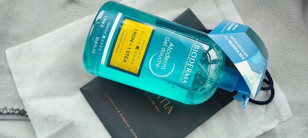 Gel de dus Atoderm, 1000ml, Bioderma, sigilat