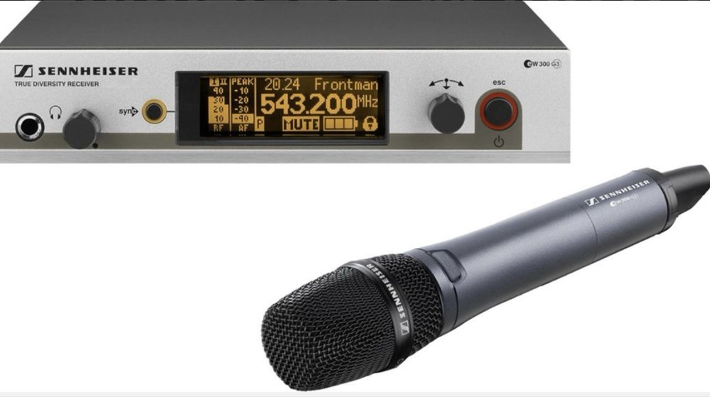 Радио микрофоны Sennheiser ew 300 g3 2 шт