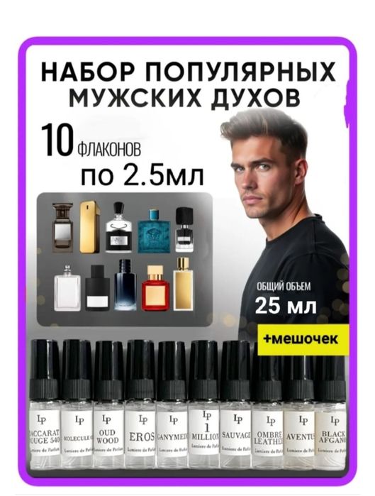 Хит духи 10 штук на теле 1 ден на одежде 7 ден