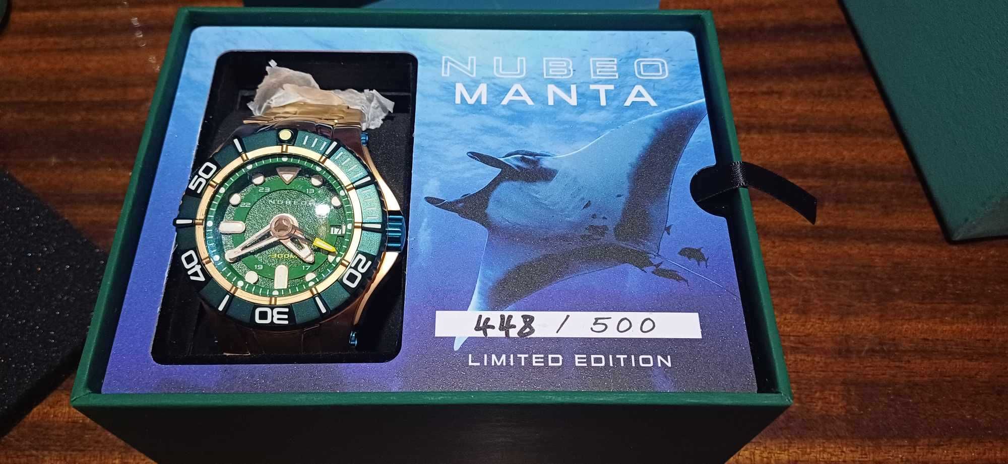 Nubeo Manta Limited Edition Мъжки Часовник
