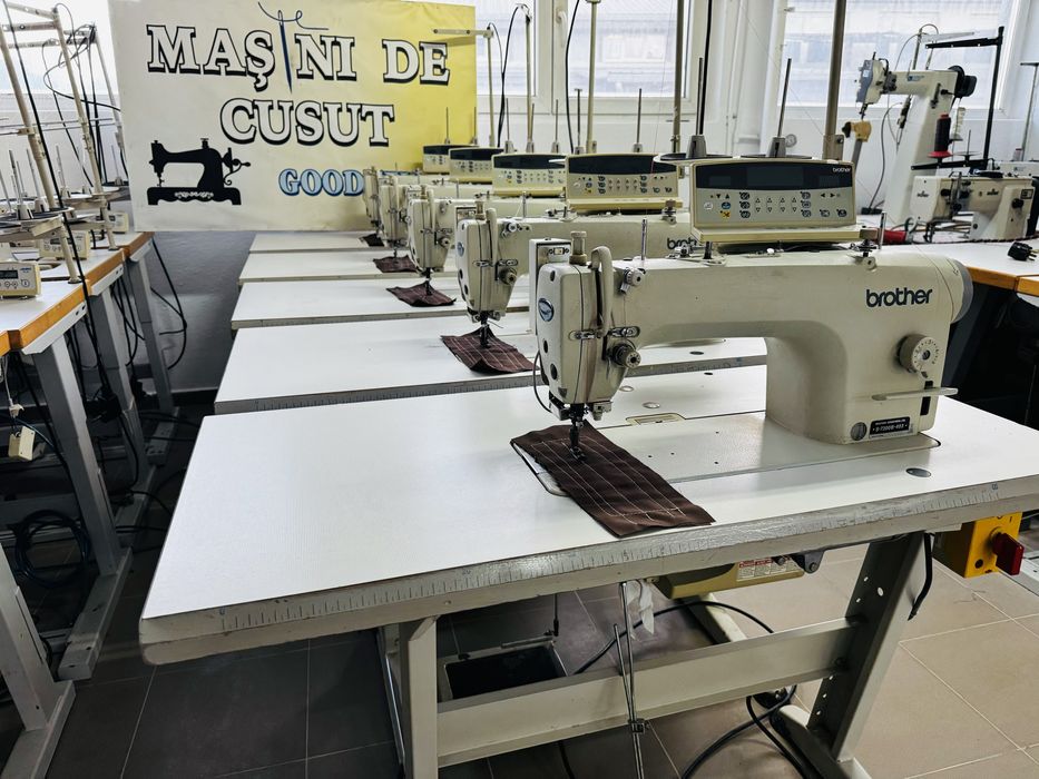 Masina de cusut Liniar Automata Brother S- 7200A motor servo la 220 v