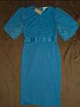Rochie midi albastră