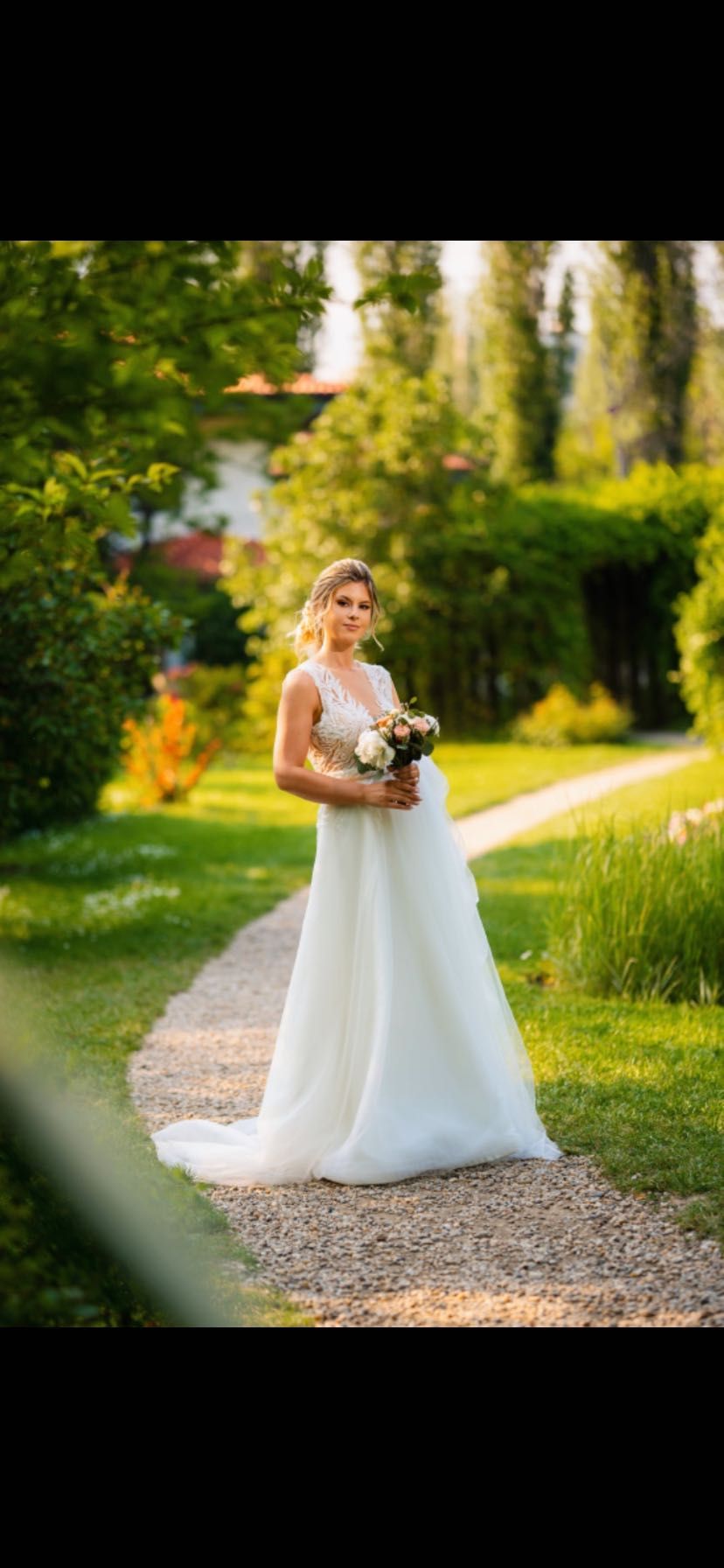 Rochie de mireasa in stil A line