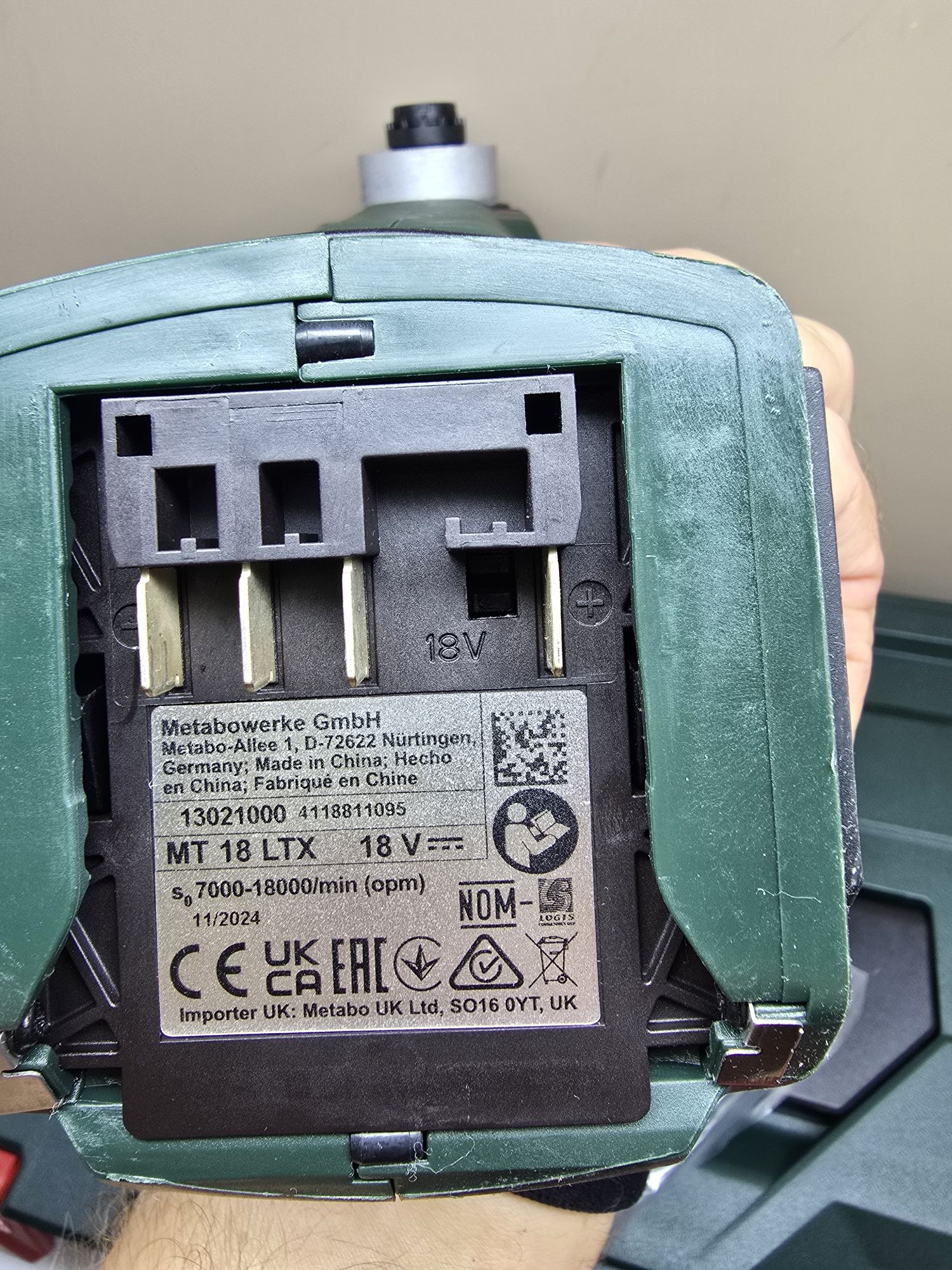 Акумулаторен мултифункционален инструмент Metabo MT 18 LTX