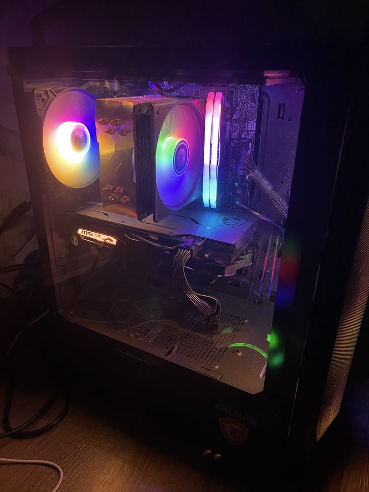 Пк на gtx 1660 super и i5 12400f